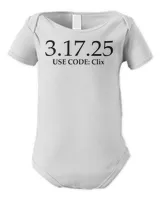 Infant Short Sleeve Bodysuit Infant Short Sleeve Bodysuit