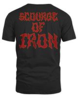 Cannibal Corpse Merch Scourge of Iron Shirt Unisex Standard T-Shirt black s