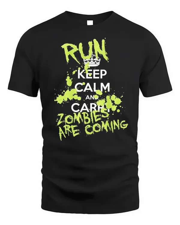Zombies Halloween Keep Calm Shirt